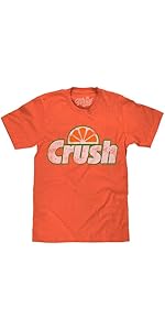 Amazon.com: Tee Luv Men's Feel Fresh Orange Crush Soda Shirt
